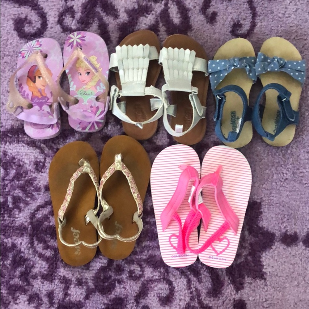 Girls Sandals Lot, size 9